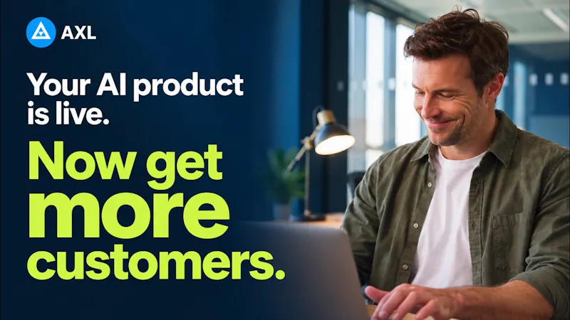 AXL: AI-Native Sales & Marketing OS screenshot 1 (video preview)
