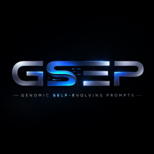GSEP - "Genomic Self-Evolving Prompt" logo