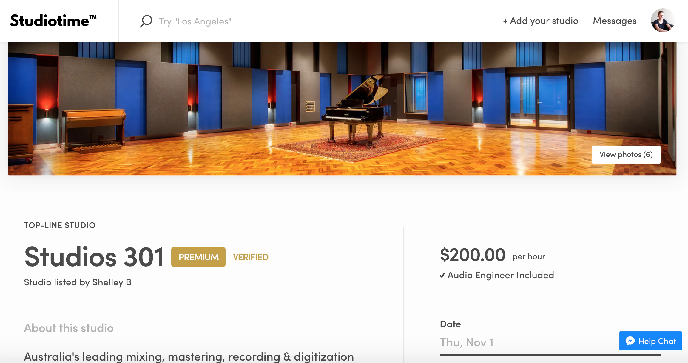 Studiotime Image