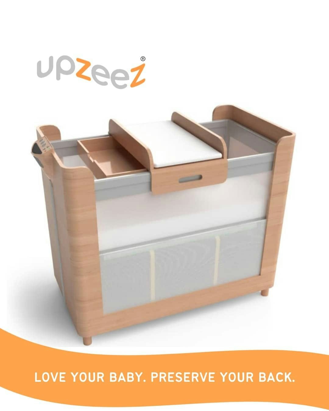 High Rize Baby Crib