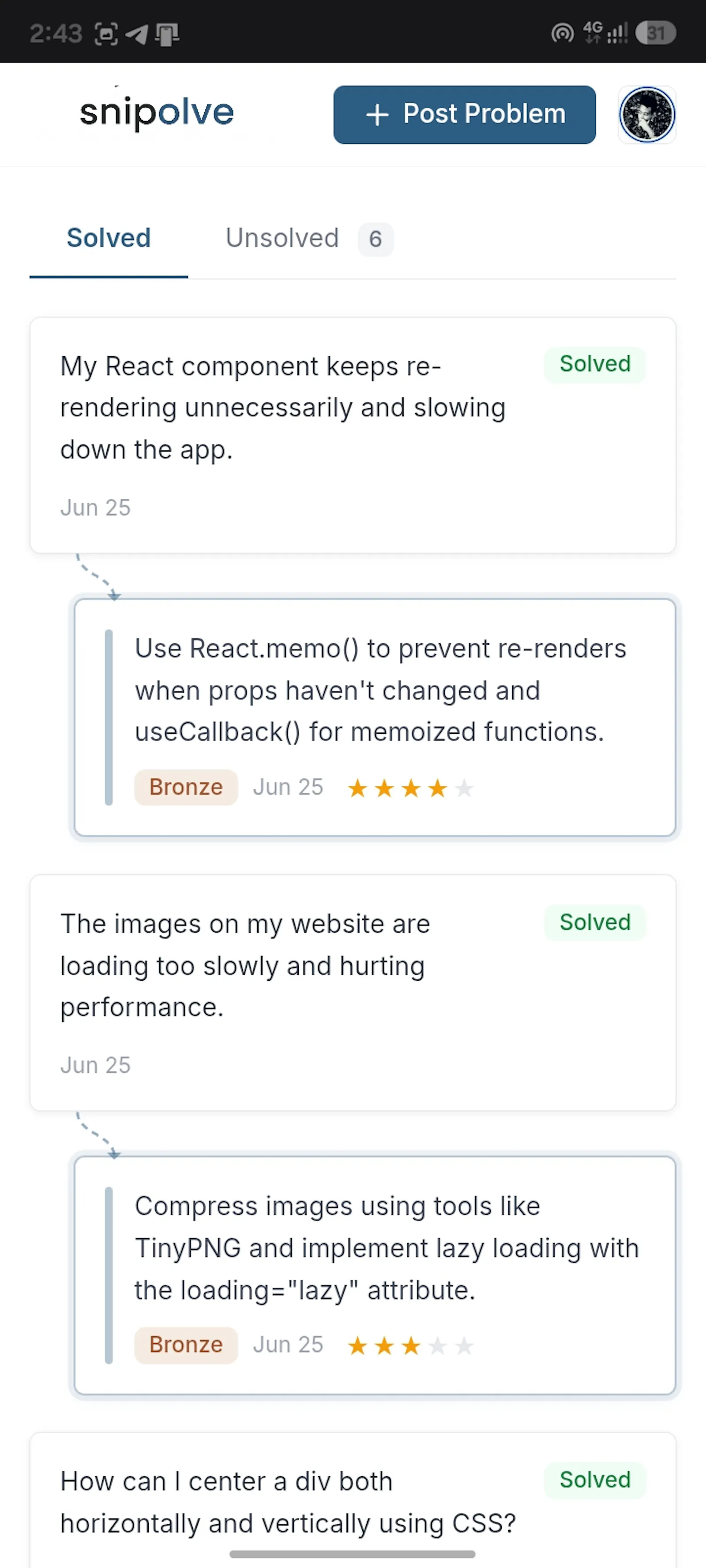 Snipolve  screenshot 3