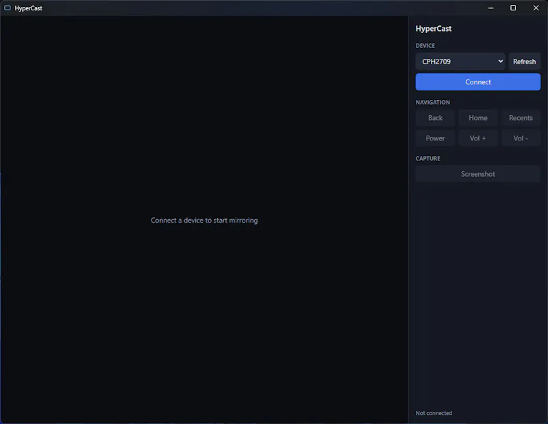 HyperCast screenshot 1