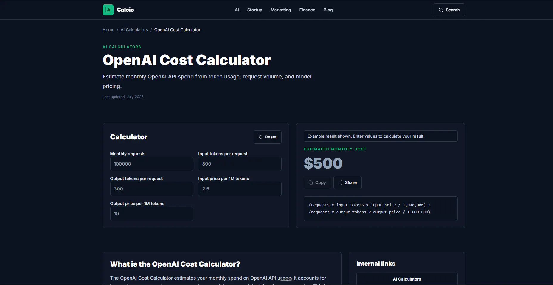 CalcioCalc gallery image