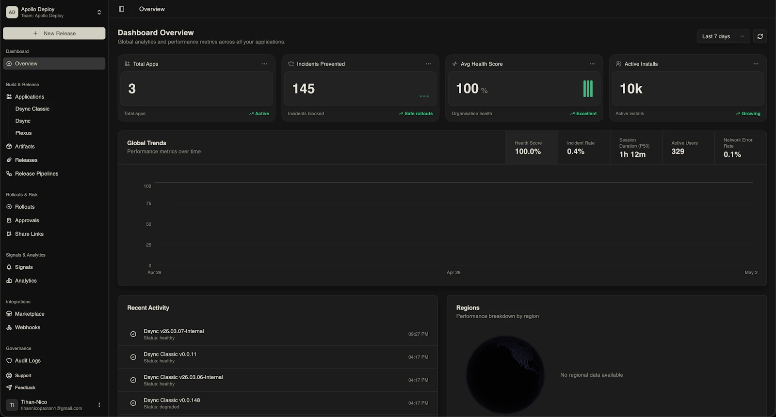 Apollo Deploy screenshot 1