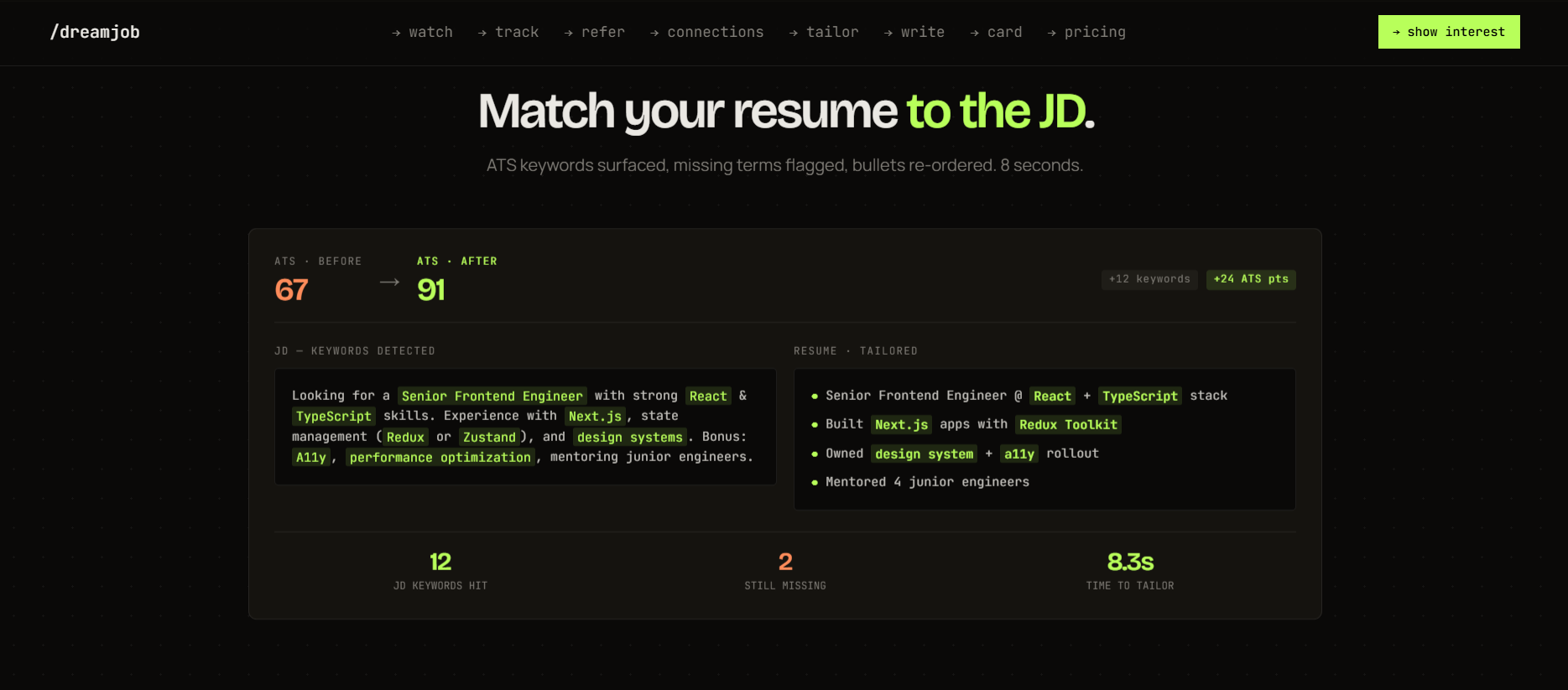 DreamJob — Get your dream job gallery image