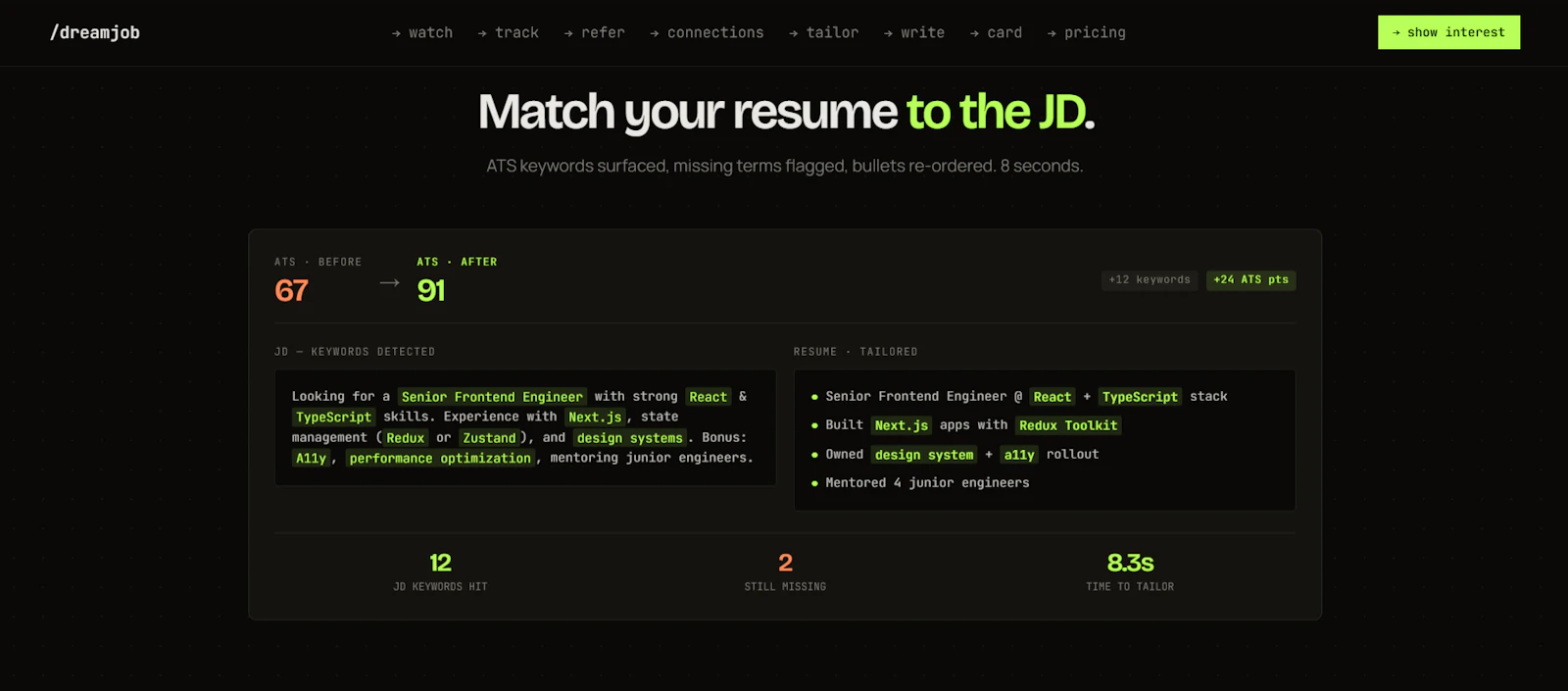DreamJob — Get your dream job screenshot 3