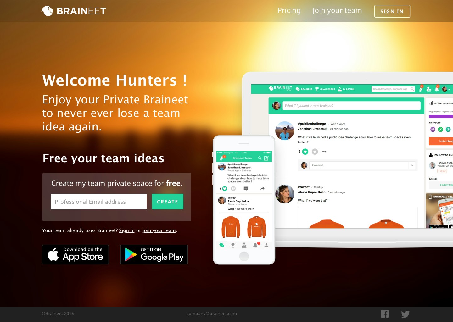 Braineet Team Space gallery image