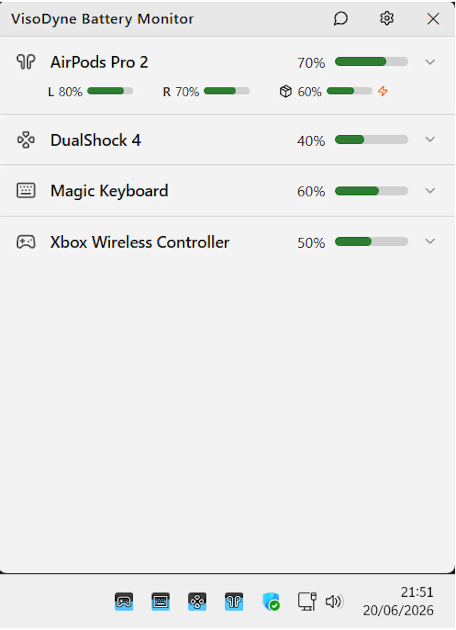 VisoDyne Battery Monitor screenshot 2