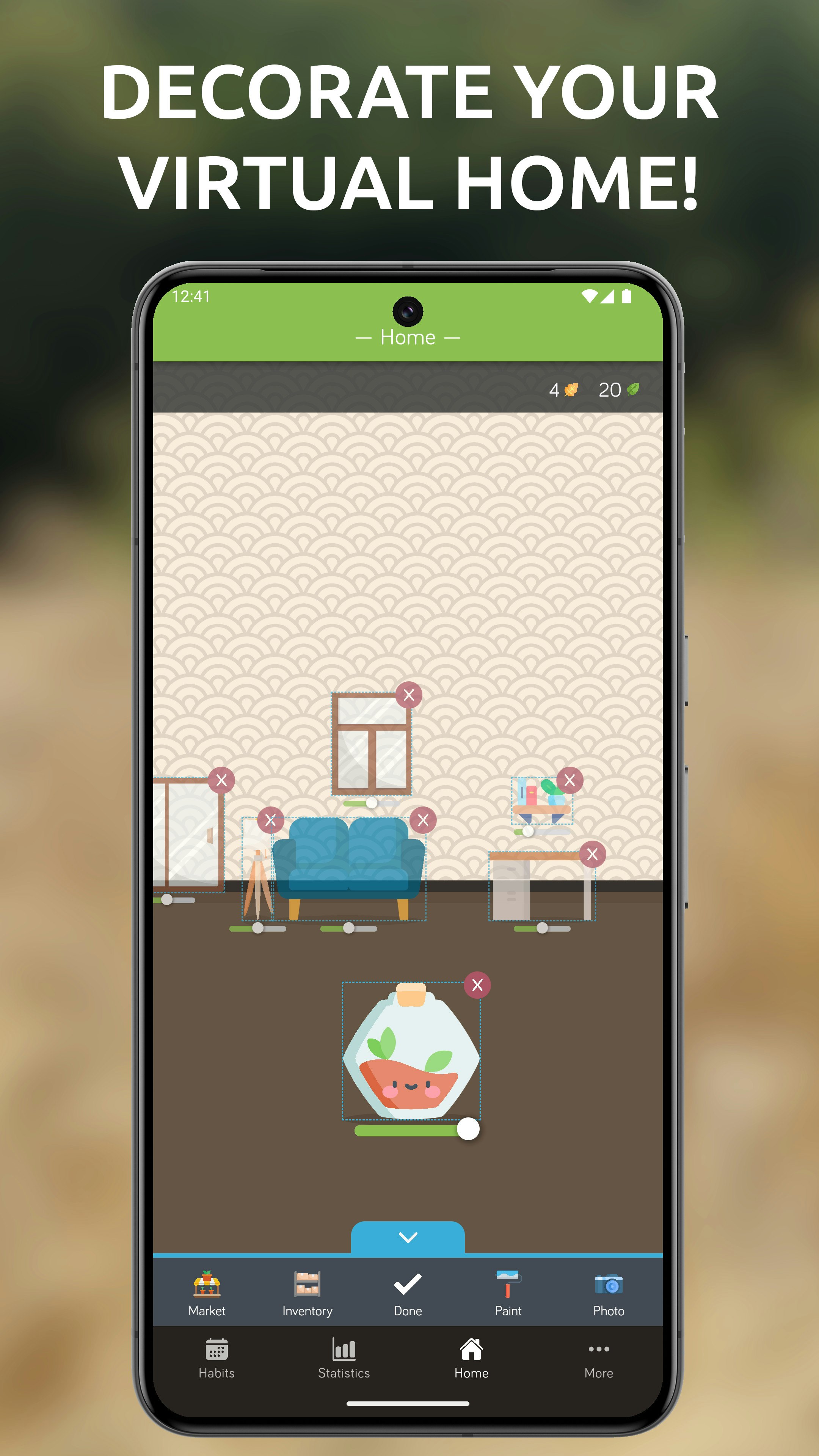 Gemütliche Gewohnheiten - Die Gamified Habit -Tracking -App. Medien 5