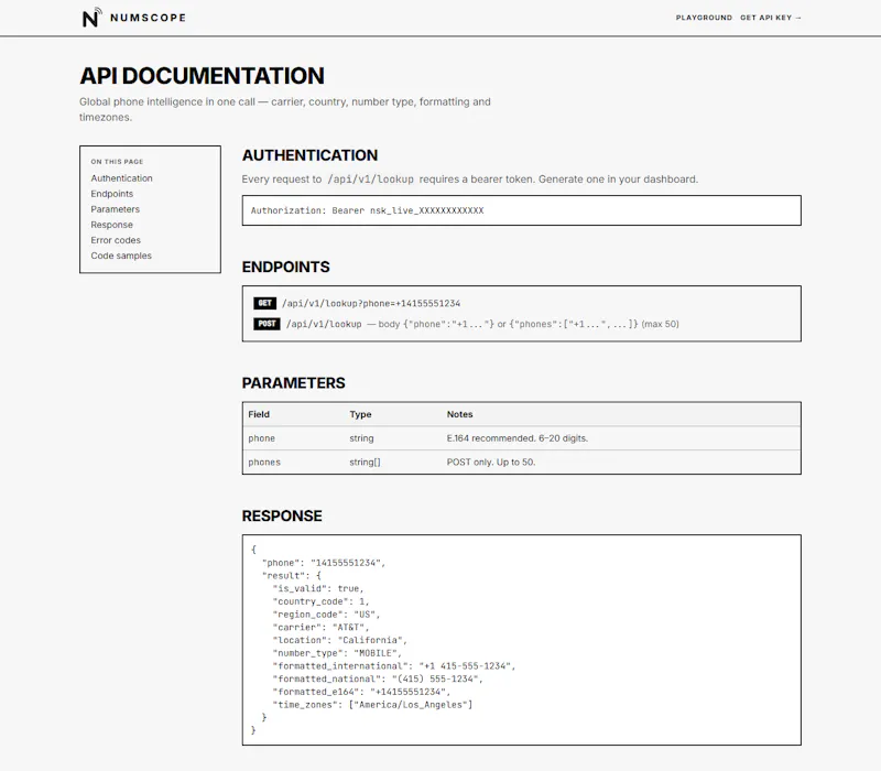 Numscope screenshot 2