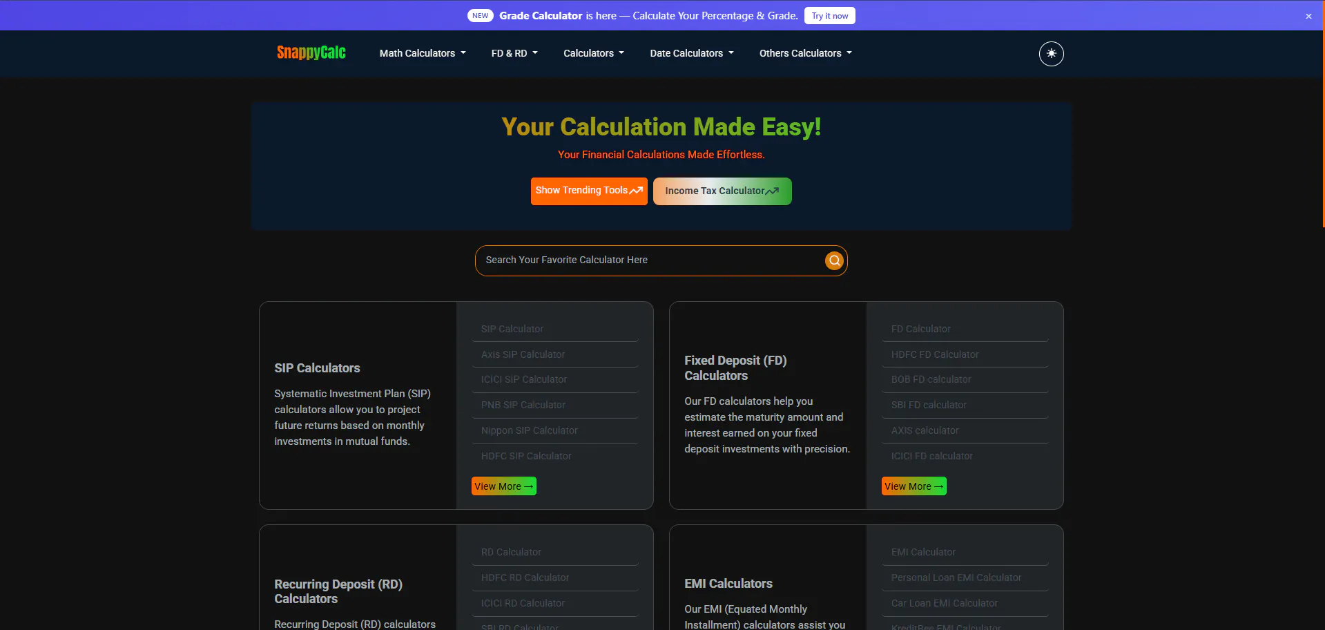 SnappyCalc gallery image