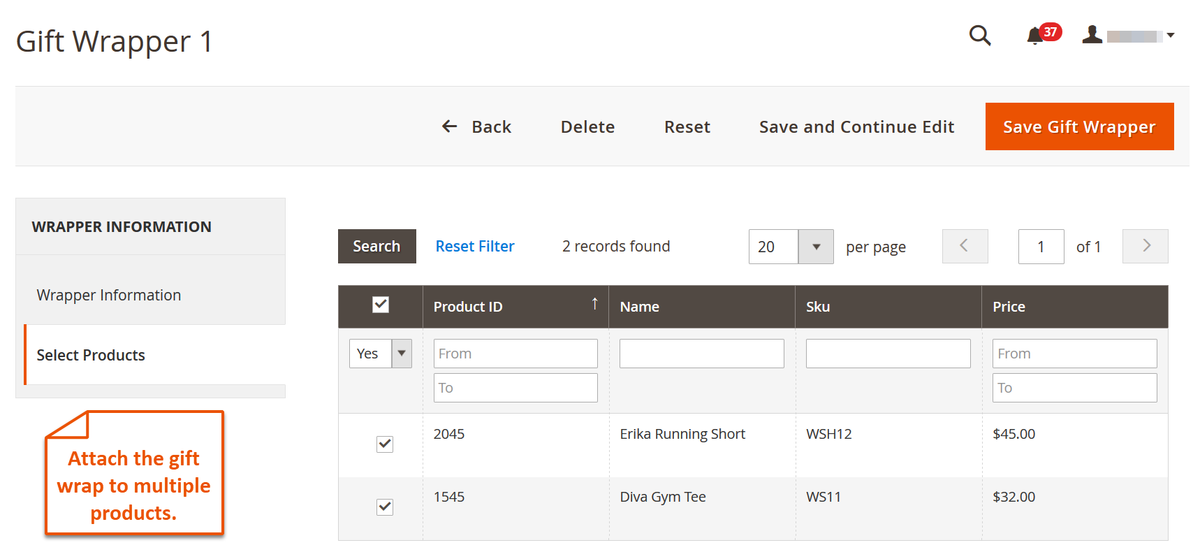 Gift Wrap for Magento 2 gallery image