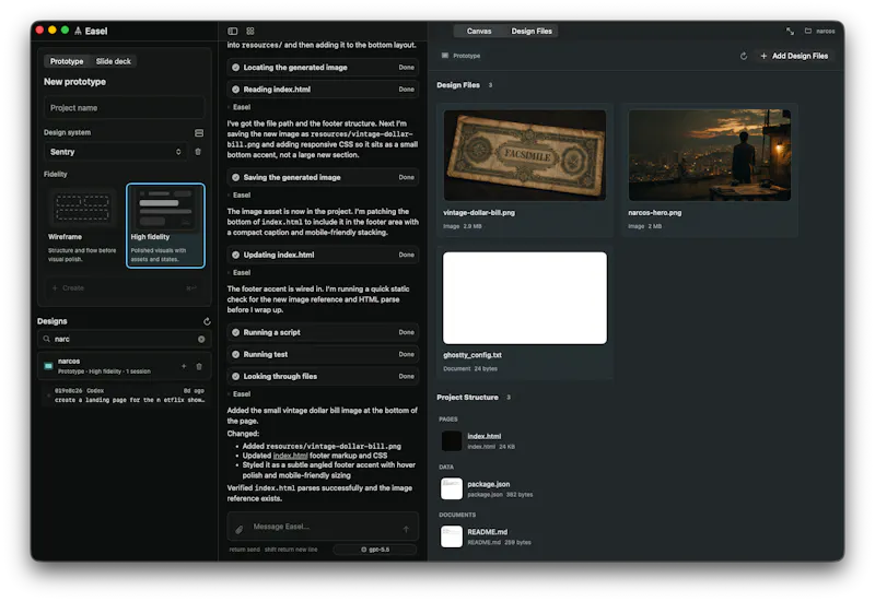 Easel screenshot 1