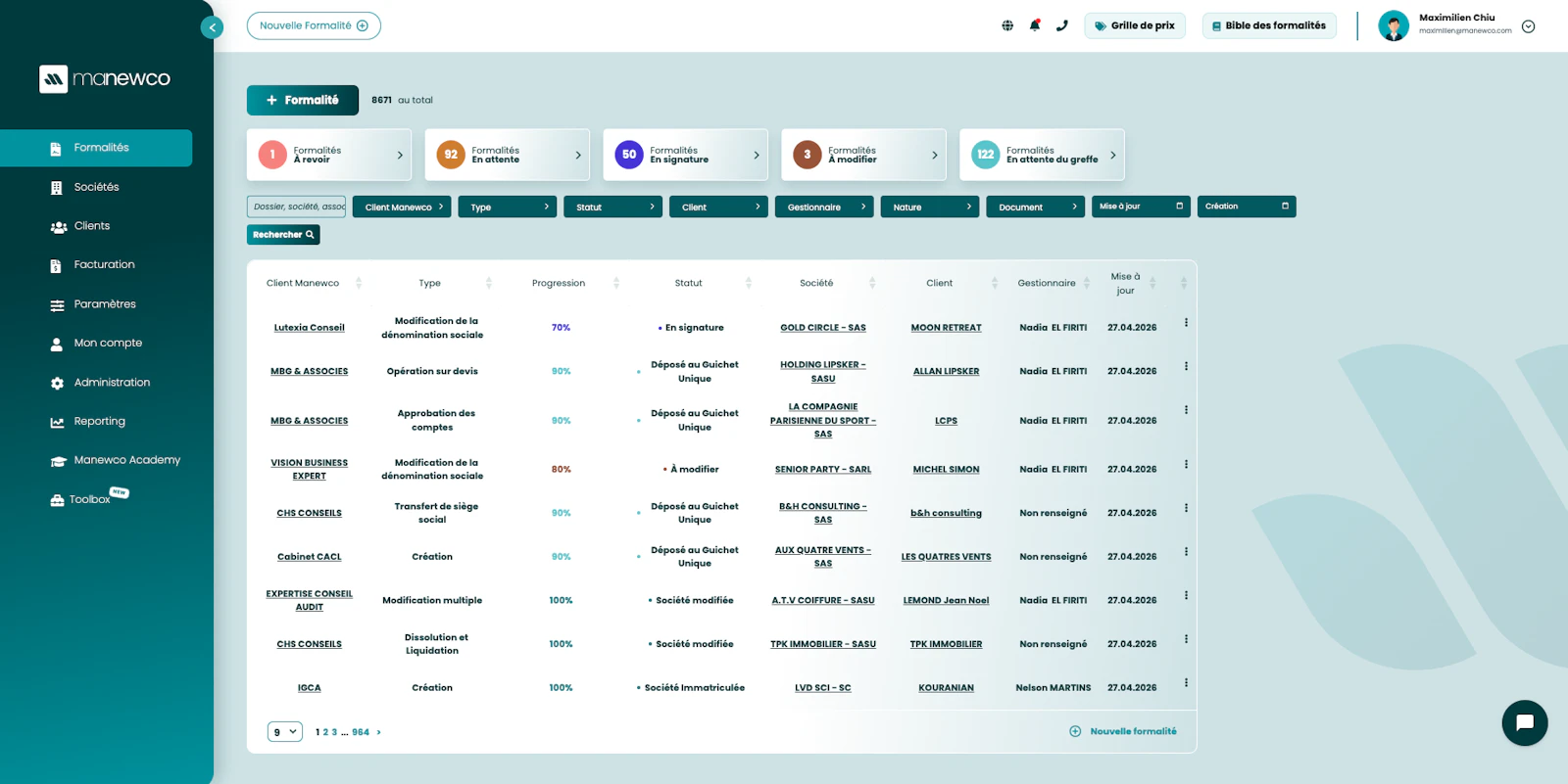 Manewco screenshot 2