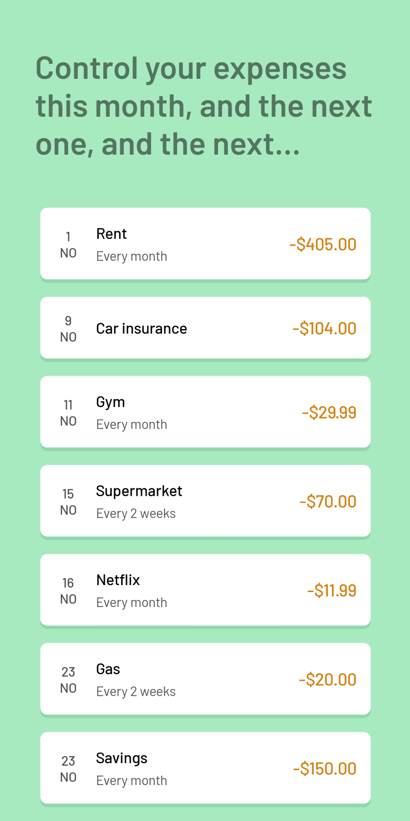 CostList gallery image