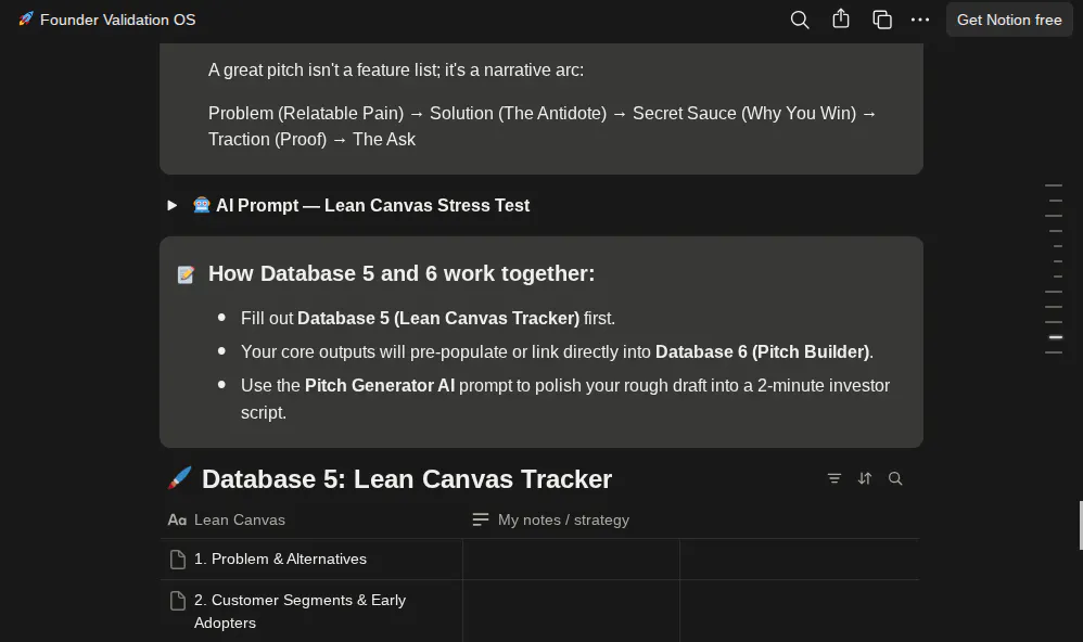 Founder Validation OS  gallery image