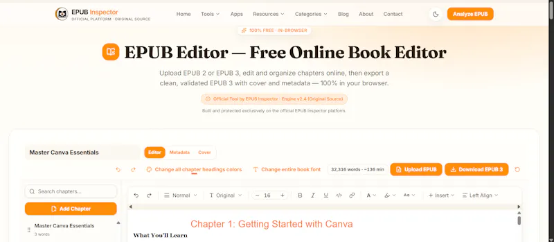EPUB Inspector screenshot 16