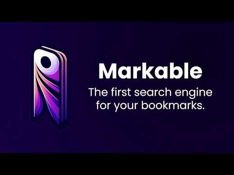 startuptile Markable-AI-powered search engine for your bookmarks