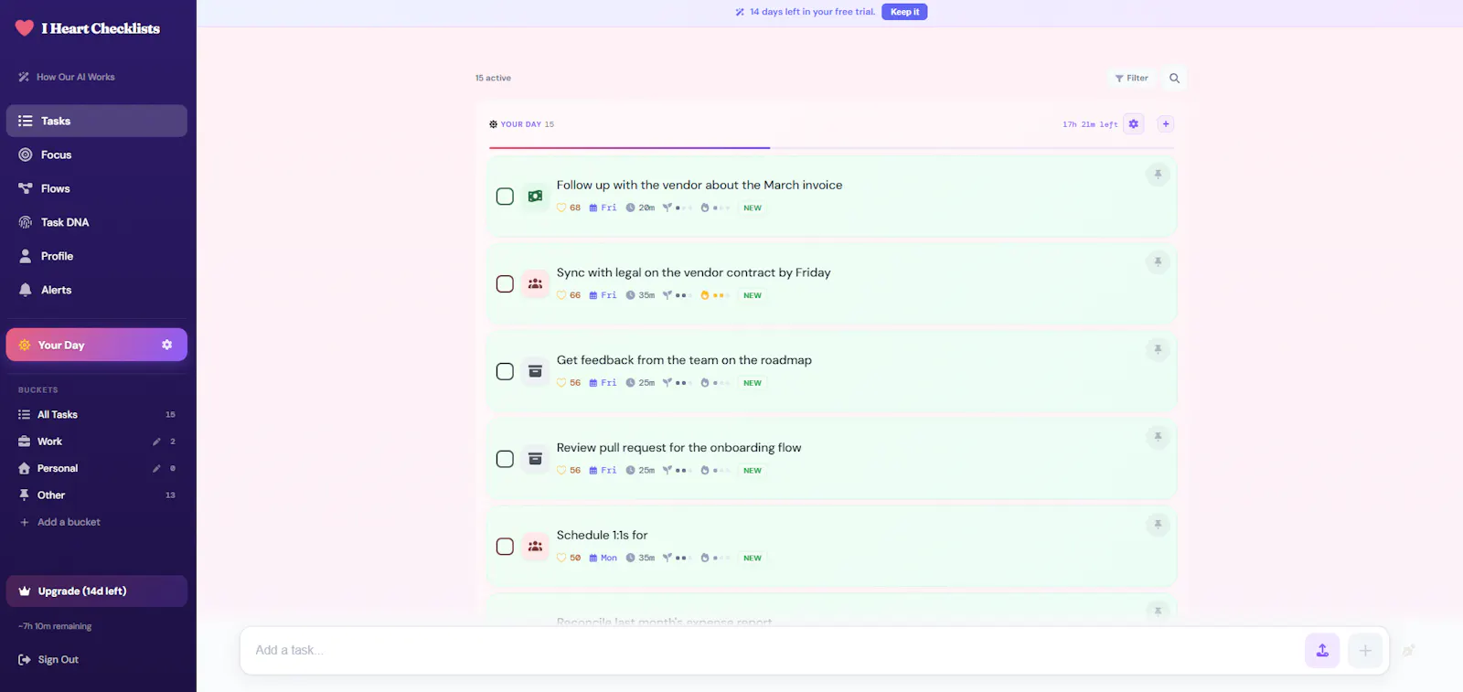 I Heart Checklists screenshot 4