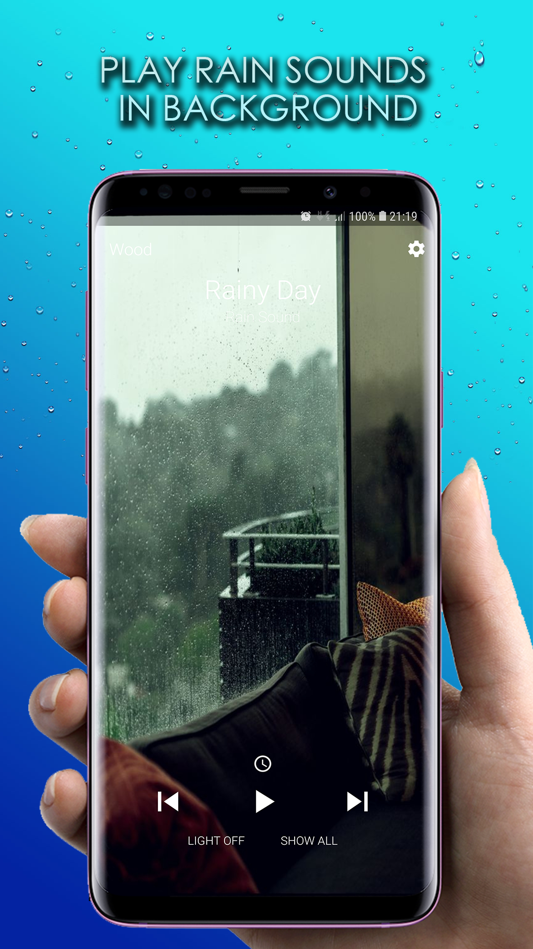 Wood - Relaxing Rain Sounds - Sleep & Relax gallery image