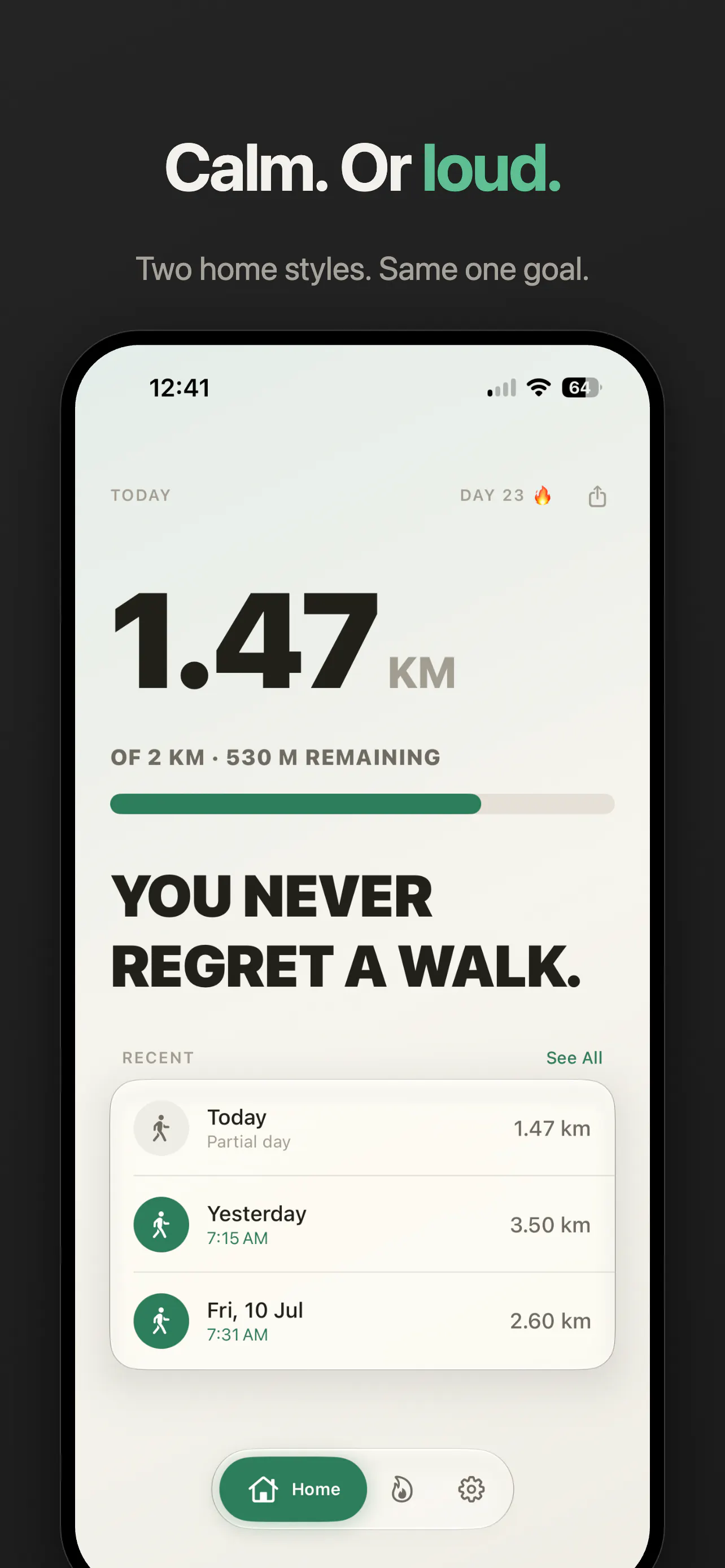2Km: Walk 2km a Day screenshot