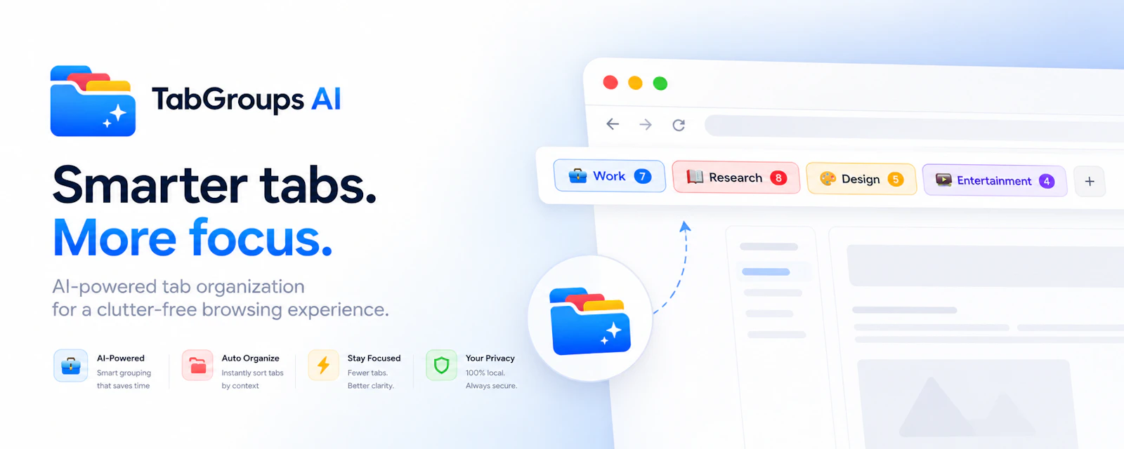 TabGroups AI - Organize  Chrome Tabs screenshot 2