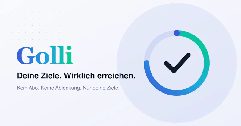 Golli – Goals & Habits screenshot 1