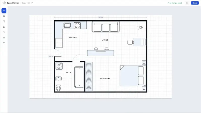 Space Planner screenshot 1 (video preview)