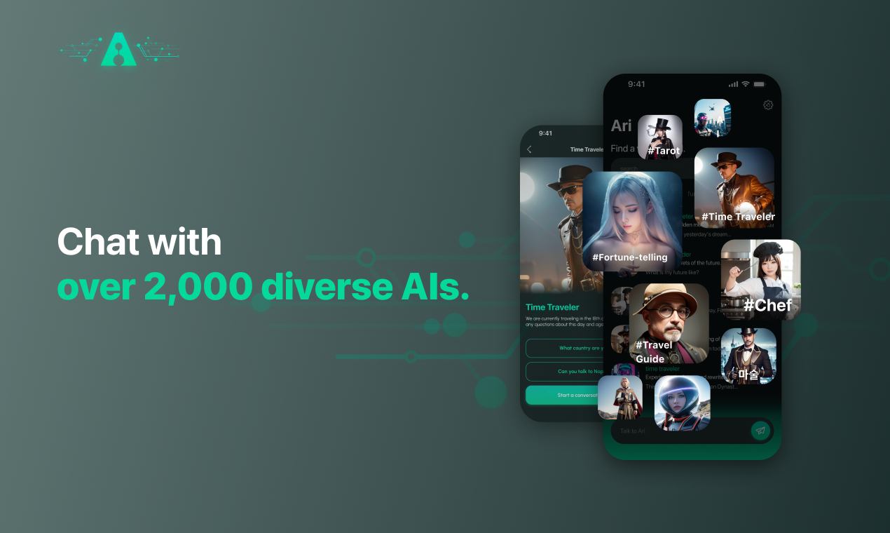 Ari - Mehr als 2.000 Chatbots, die von AI erstellt wurden Medien 1