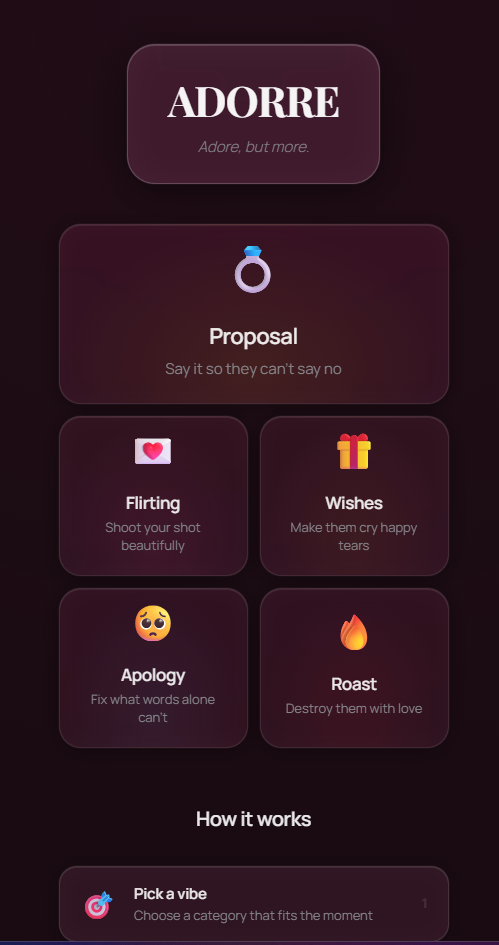 ADORRE gallery image