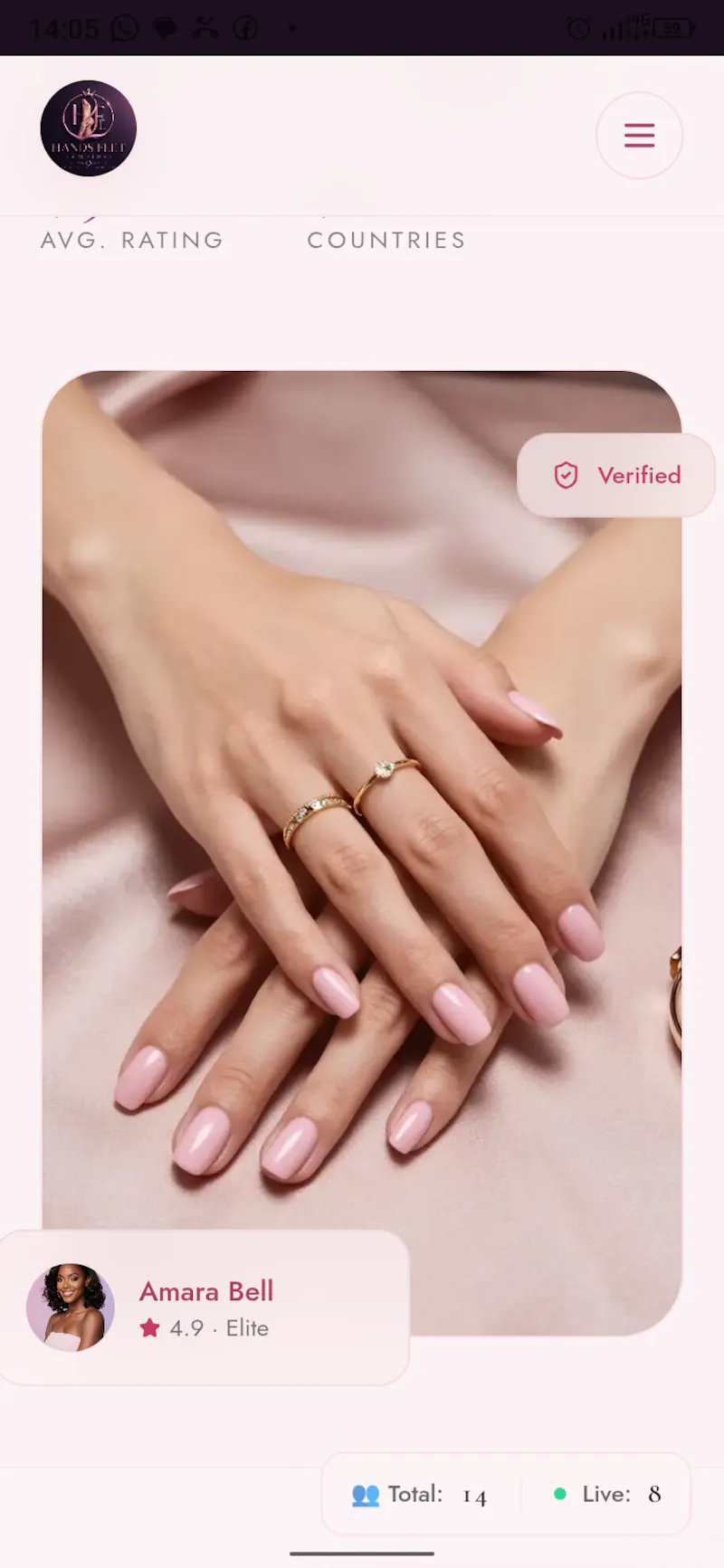 HandsFeetElite Beauty. Confidence. Sexy. screenshot 3