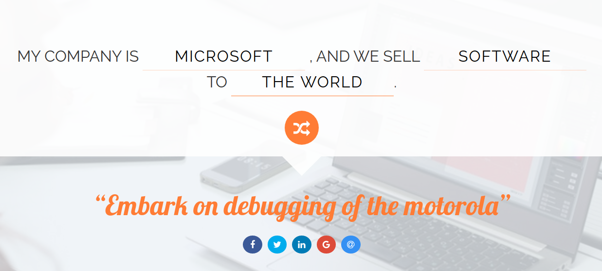 Random OKR Generator gallery image