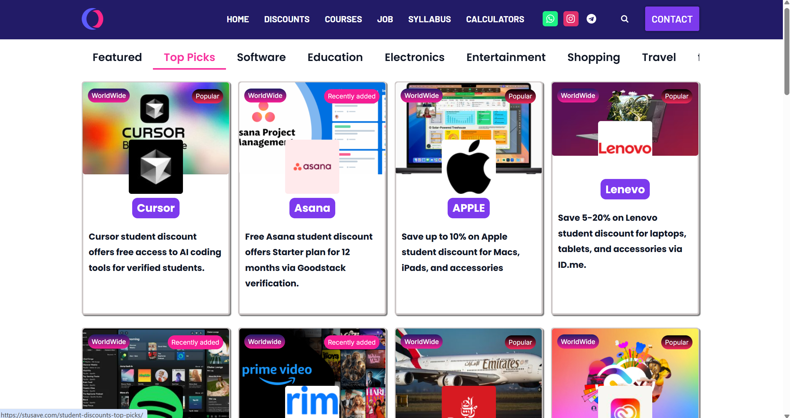 Media Stusave - diskaun pelajar - Diskaun pelajar, pekerjaan kerajaan, sukatan pelajaran peperiksaan, & kemasukan 4