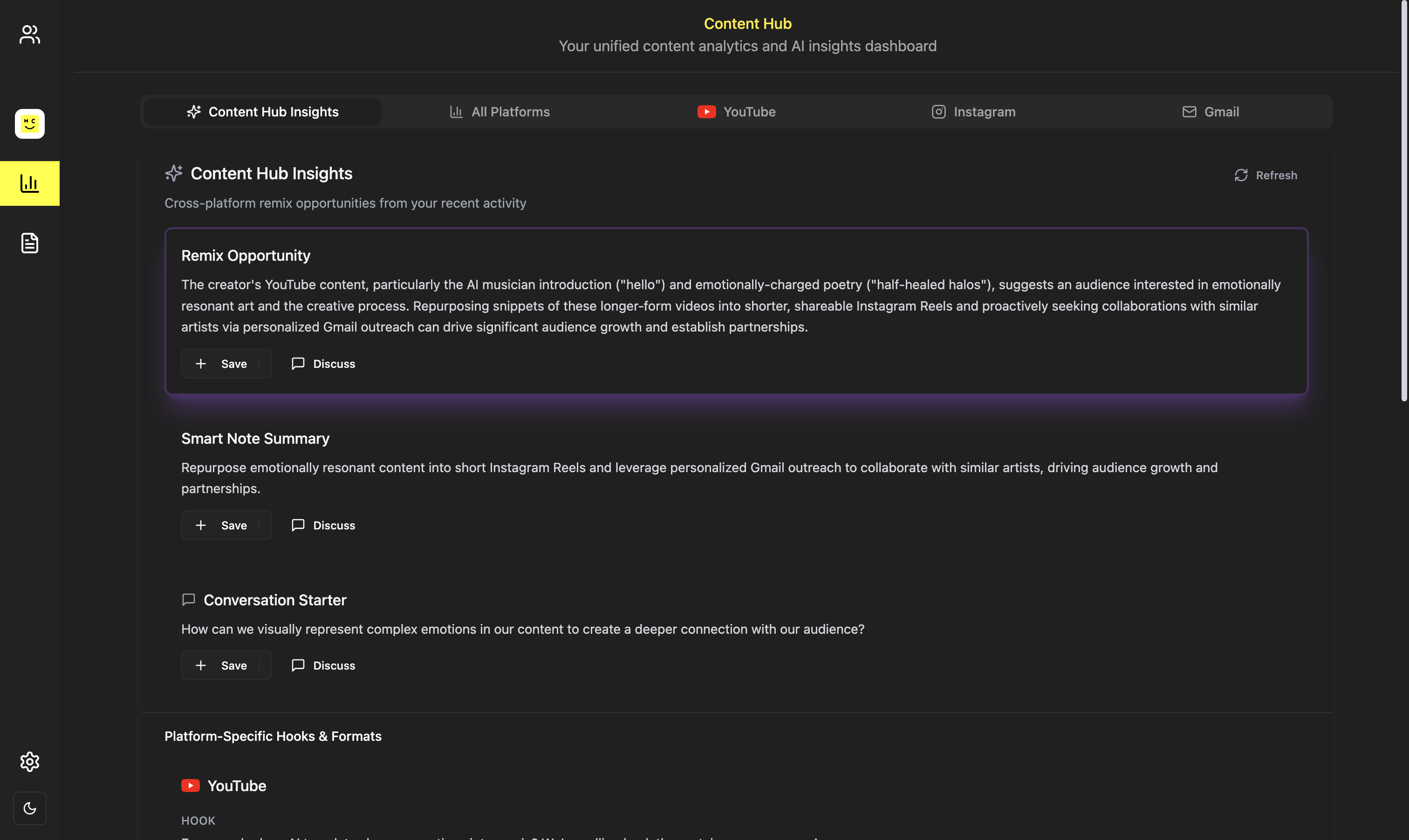 Heycontent - Il tuo sistema operativo creativo.Costruito per pensare con te. media 4