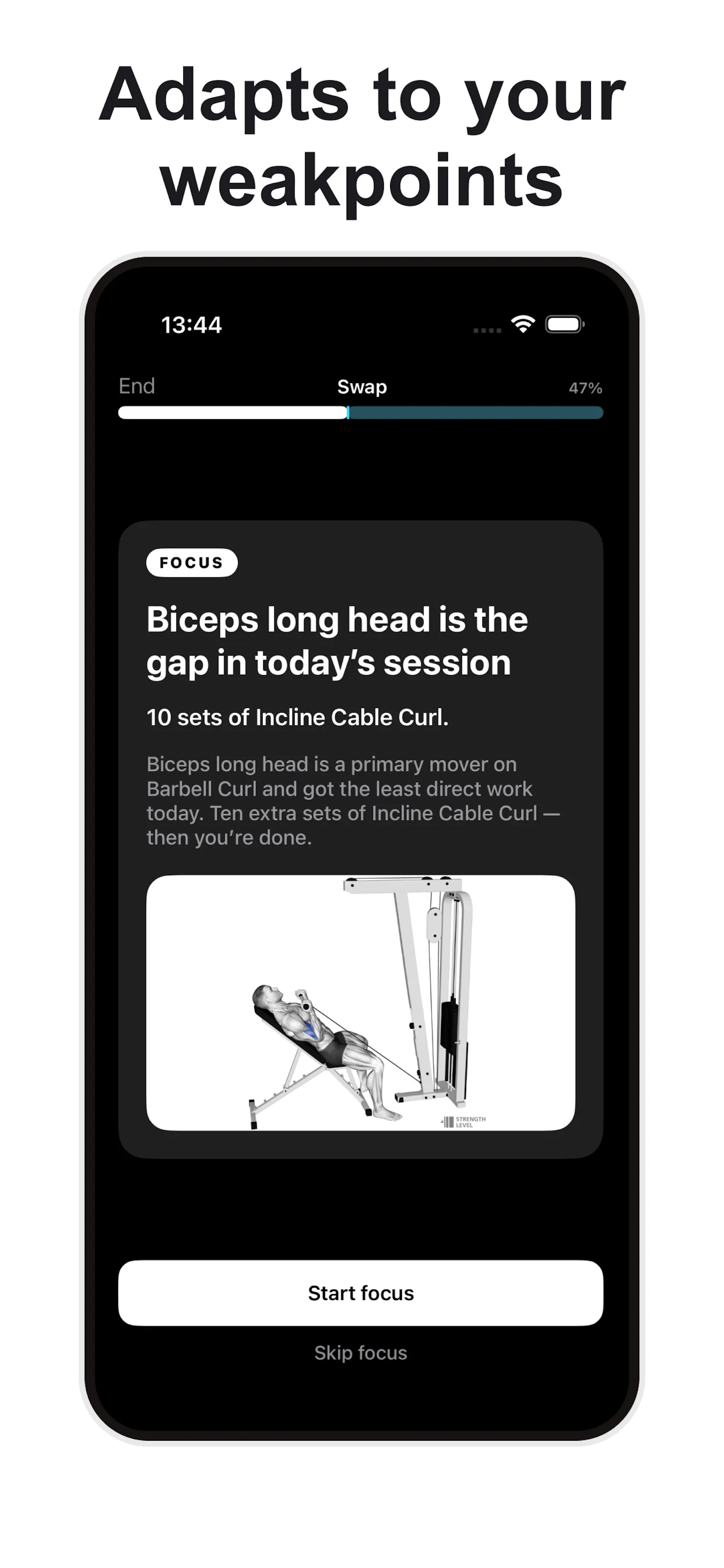 Dexo App: Build Muscle AND Lose Fat ASAP screenshot 4