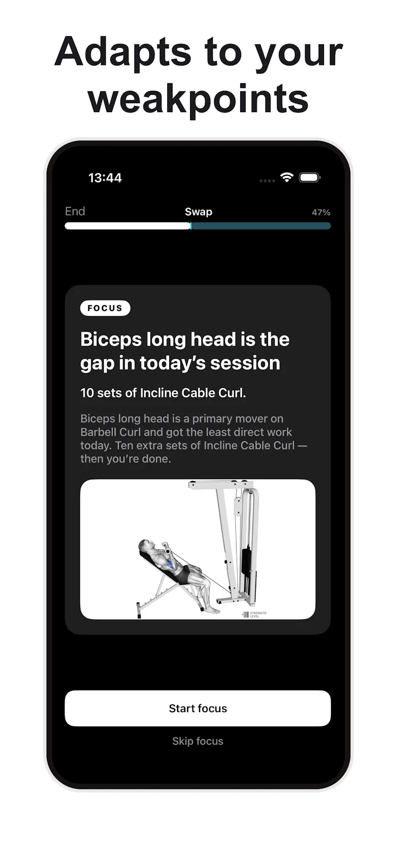 Dexo App: Build Muscle AND Lose Fat ASAP screenshot 4