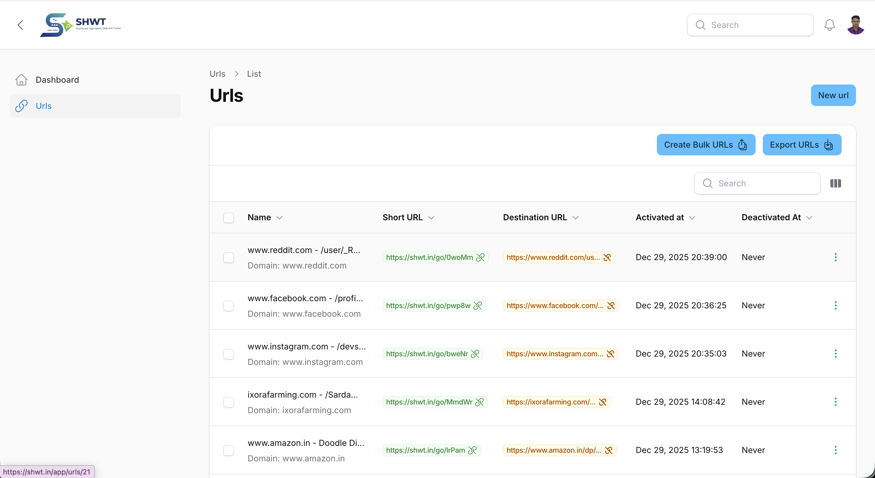 SHWT Free URL Shortener gallery image