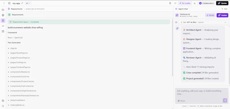 sitegeniebuild screenshot 4