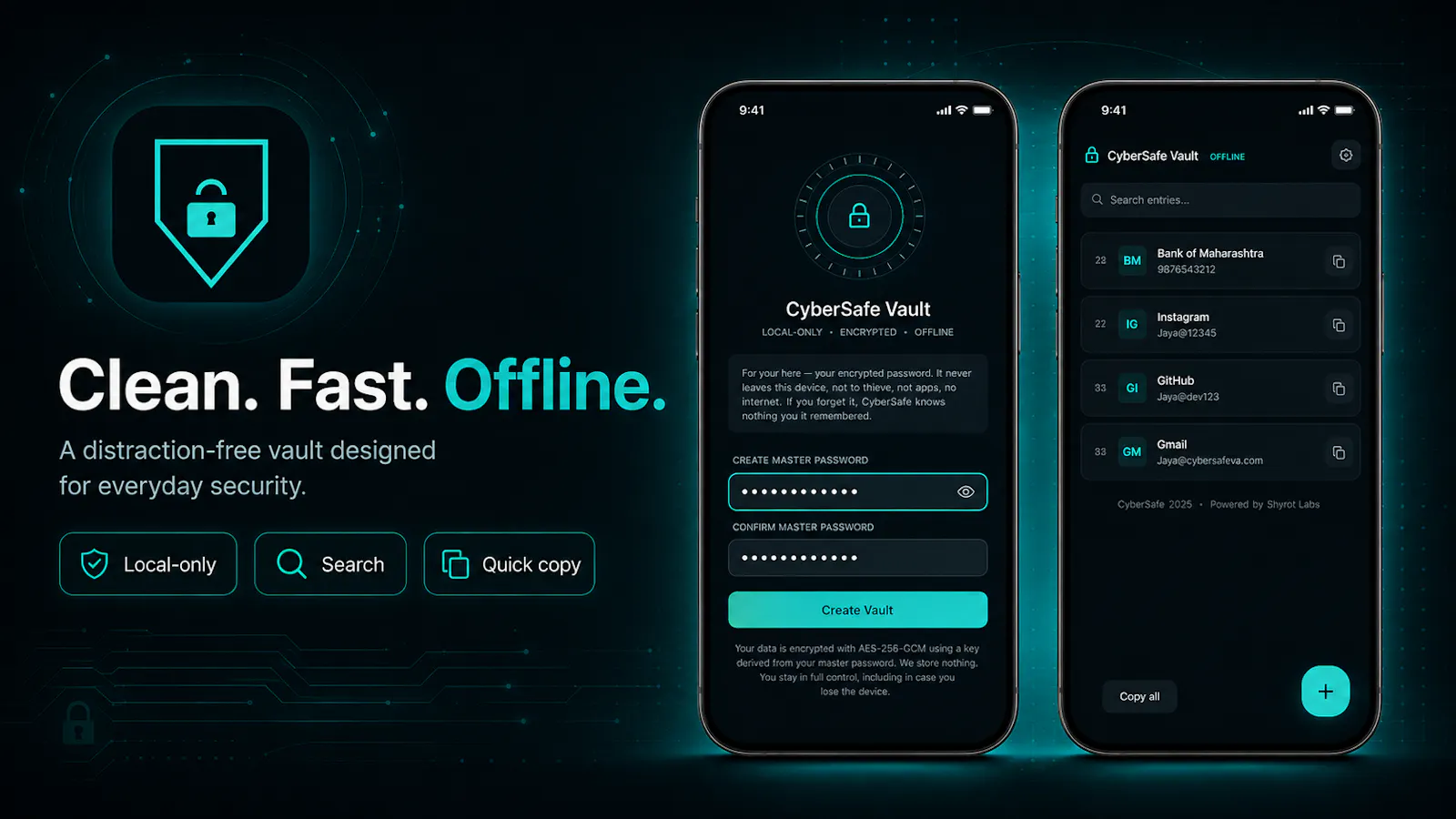CyberSafe Vault screenshot 5