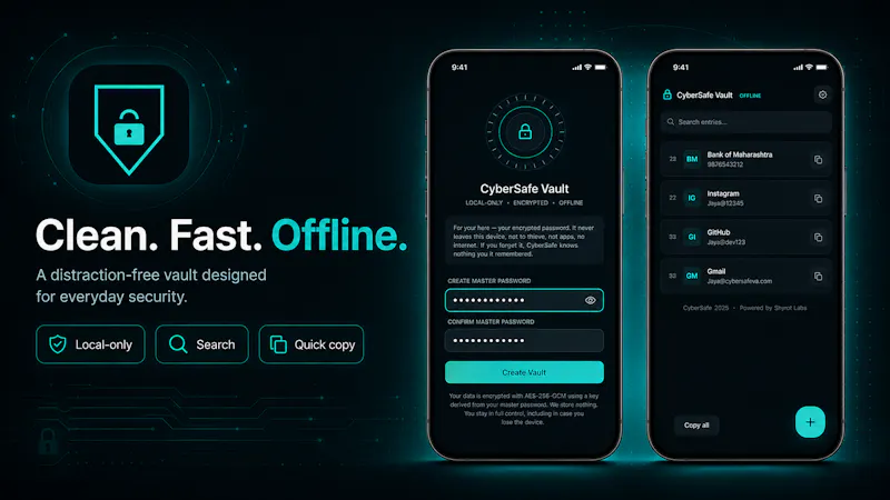 CyberSafe Vault screenshot 5
