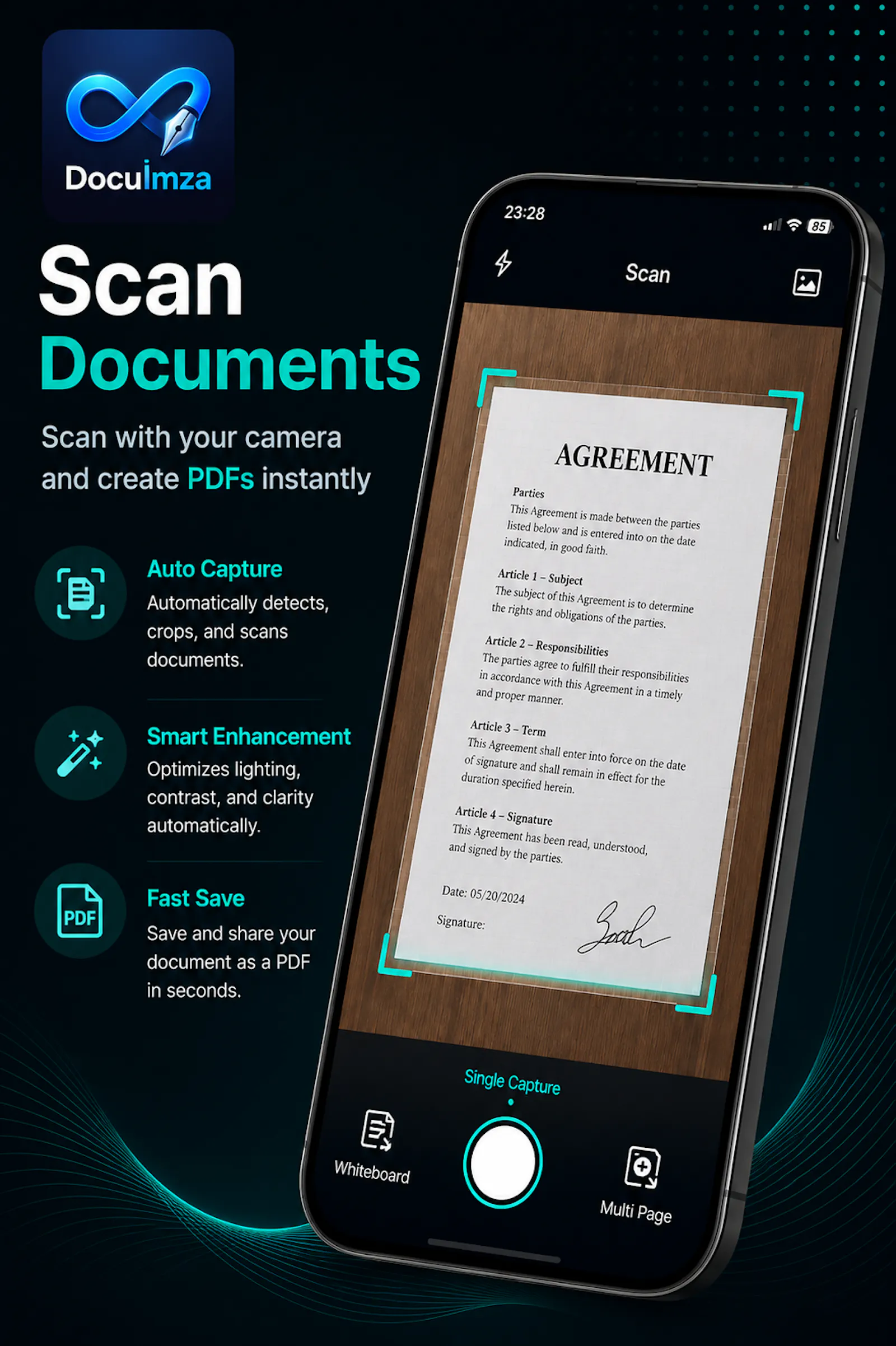 PDF Scanner : DocuImza screenshot 4