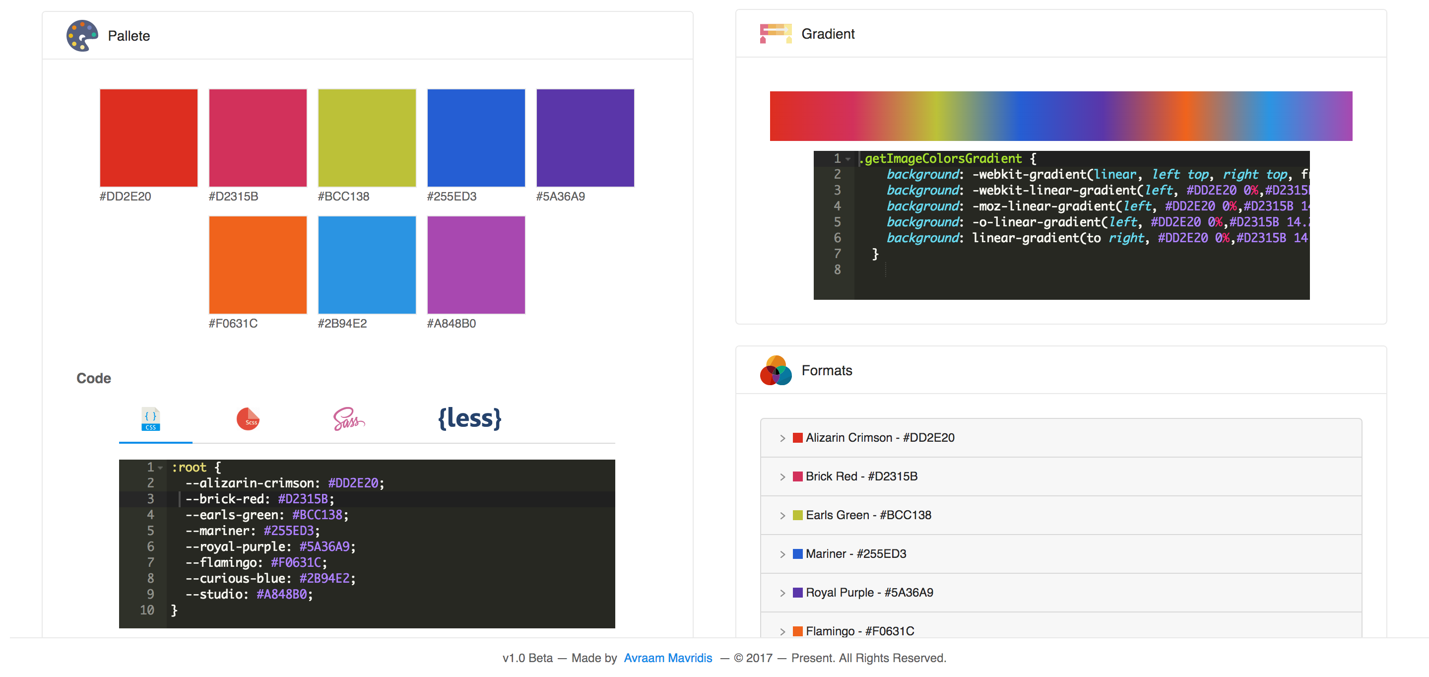 GetImageColors gallery image