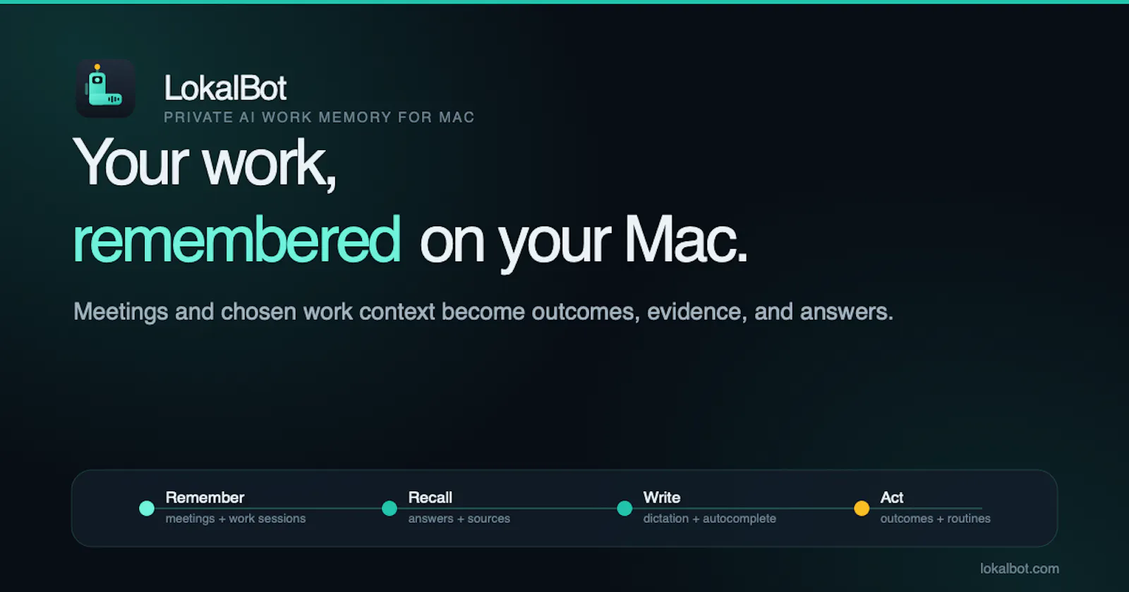 LokalBot screenshot 2