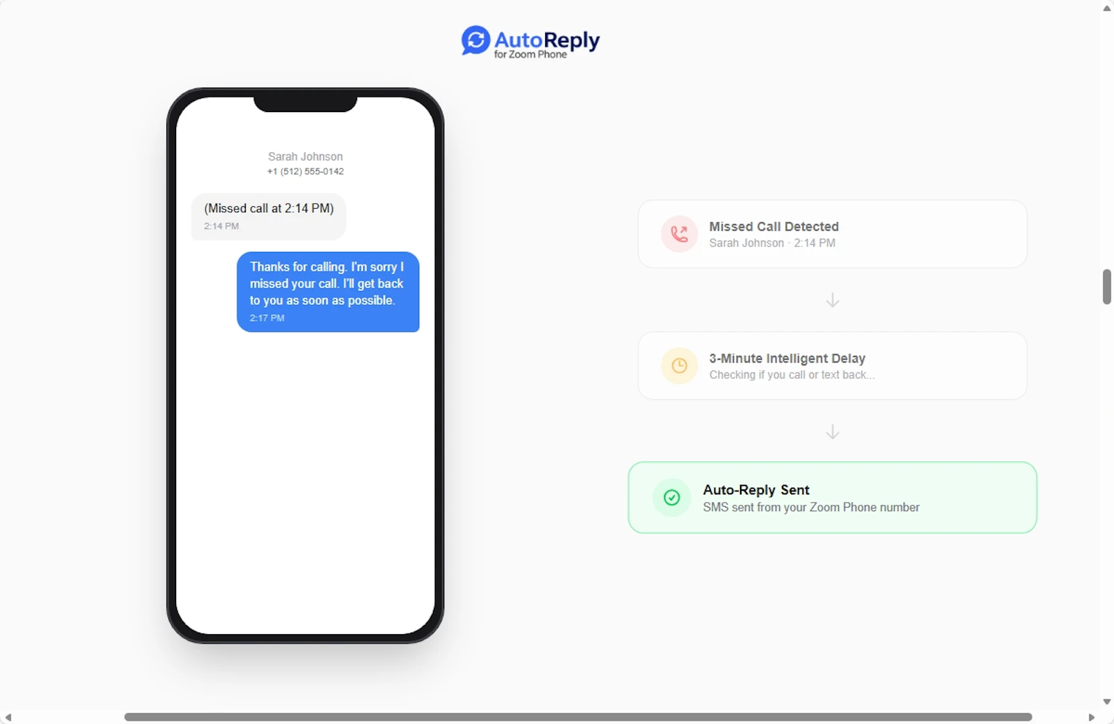 AutoReply for Zoom Phone screenshot 3