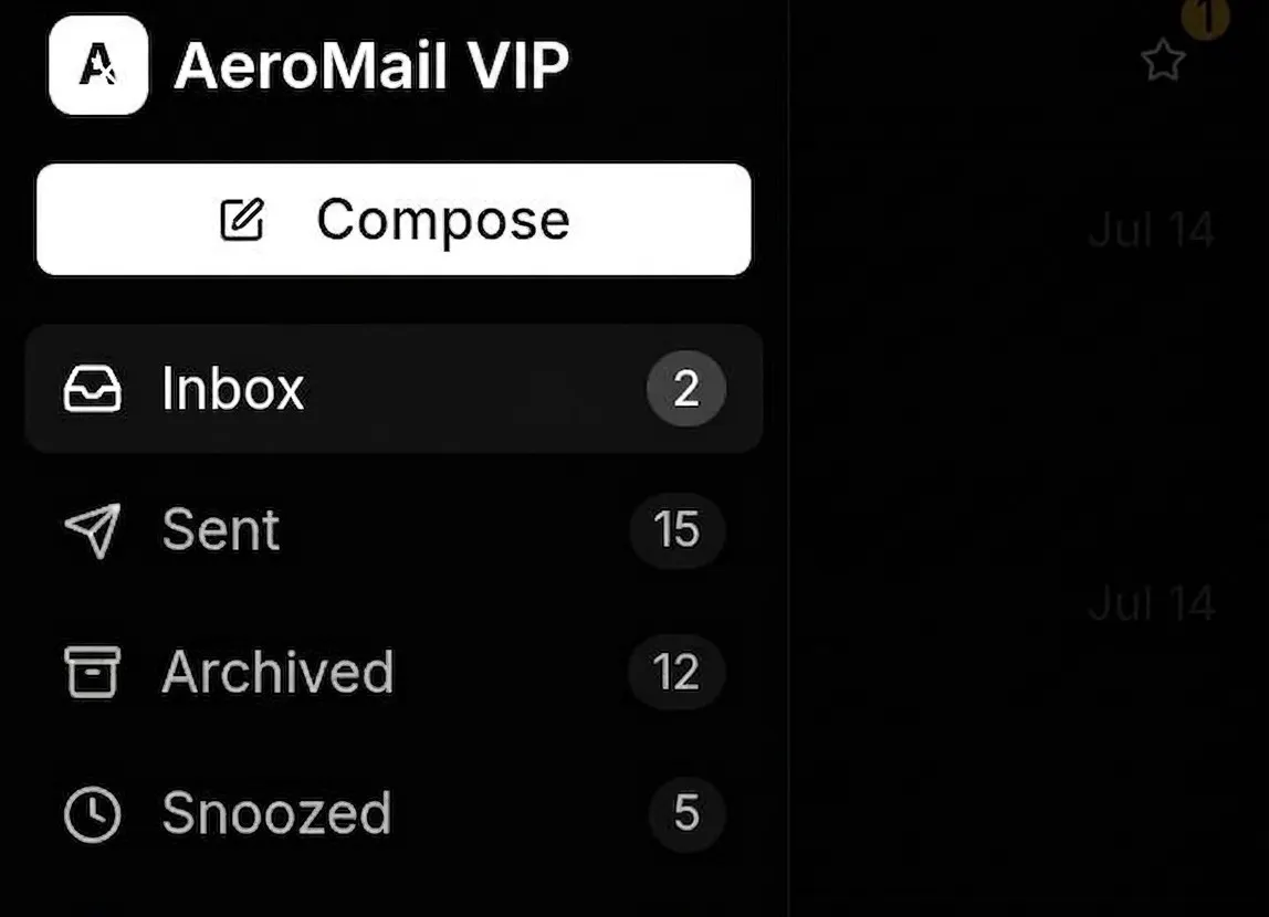AeroMail VIP gallery image