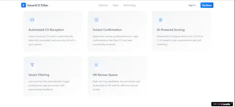 SmartCV Filter gallery image