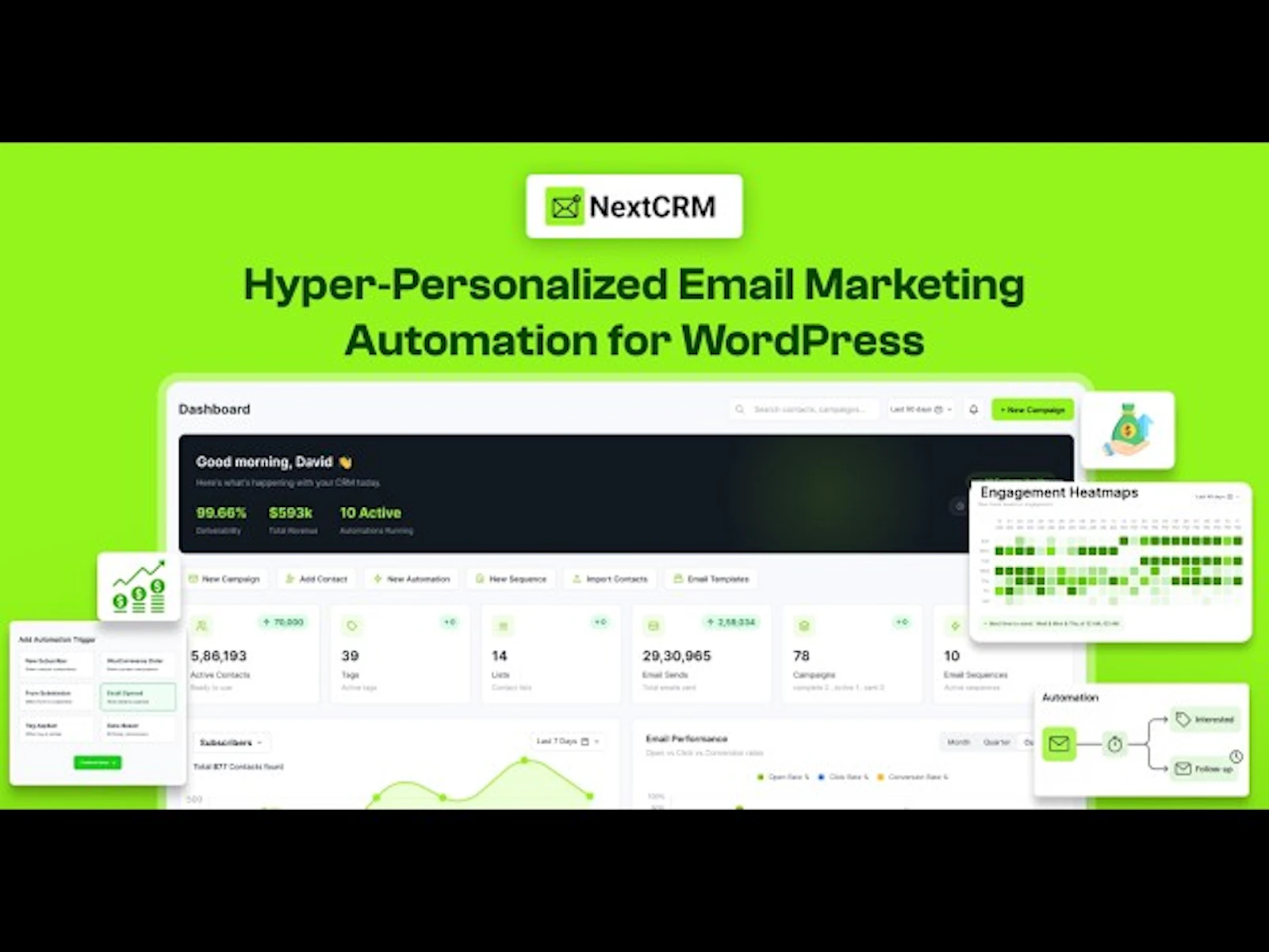 NextCRM screenshot 1 (video preview)