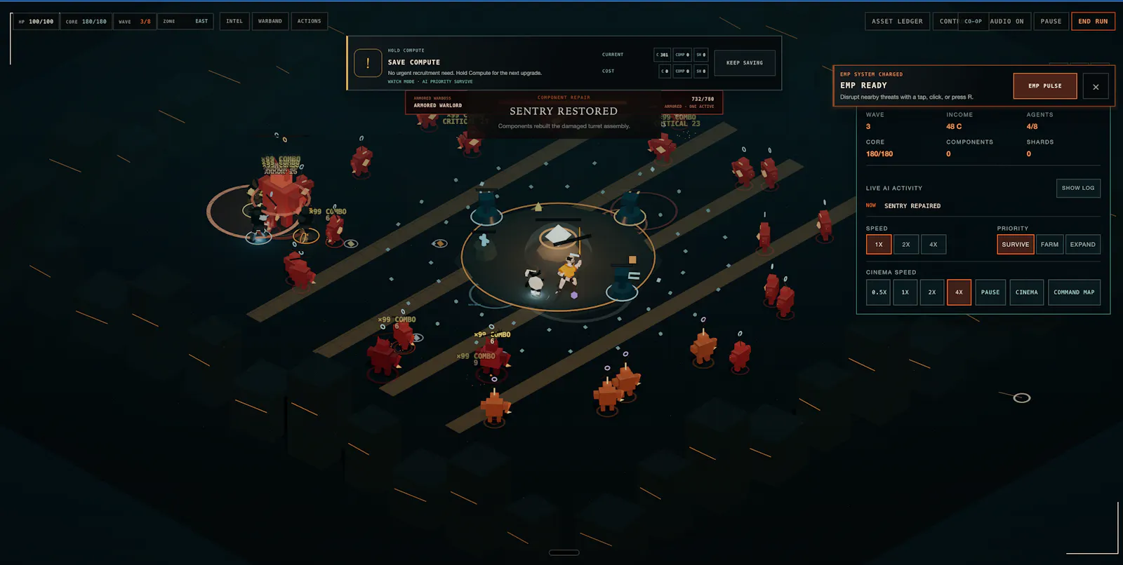Freeman Protocol — Build AI & survive screenshot 3