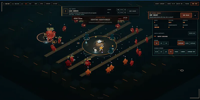 Freeman Protocol — Build AI & survive screenshot 3