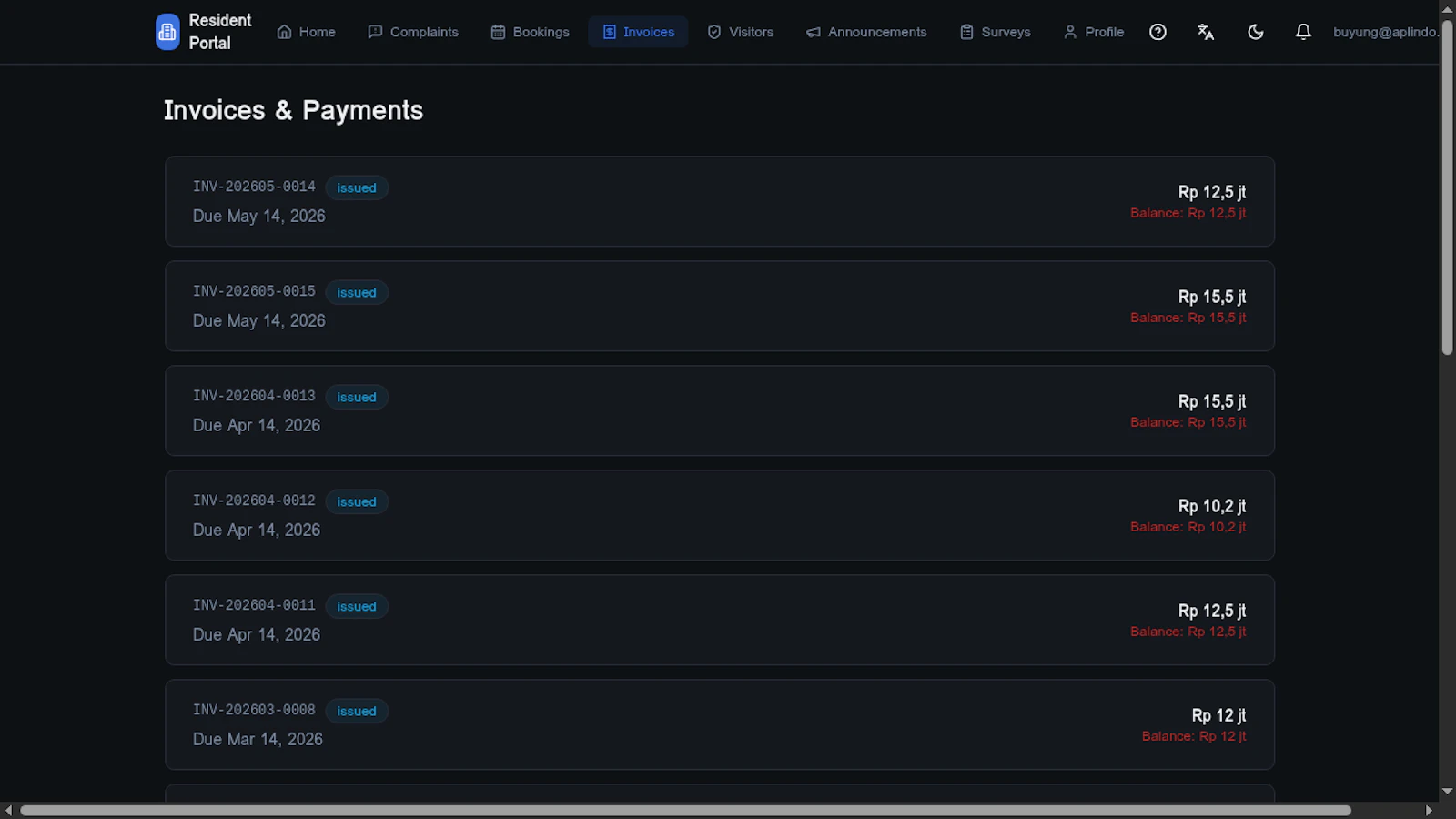 ApartmentERP - Facility Mgmt Platform screenshot 4